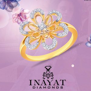 Flower Diamond Ring